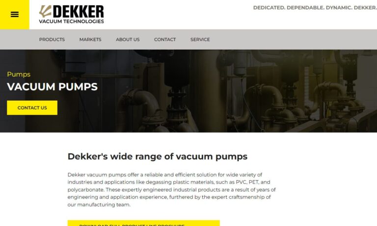 DEKKER Vacuum Technologies, Inc.